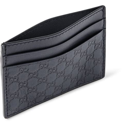 men's card case gucci|gucci card wallet men's.